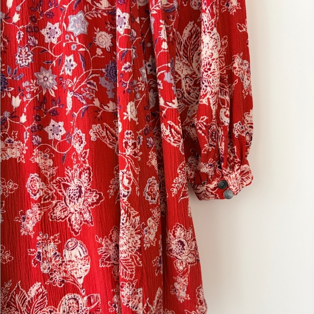 Free People Floral Mini Dress - Picture 7 of 8